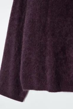 COS BRUSHED-CASHMERE TURTLENECK SWEATER-Women Cashmere | Sweaters & Cardigans
