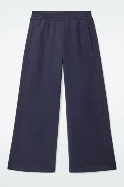 COS BRUSHED-COTTON WIDE-LEG JOGGERS-Women Pants