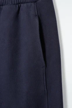 COS BRUSHED-COTTON WIDE-LEG JOGGERS-Women Pants