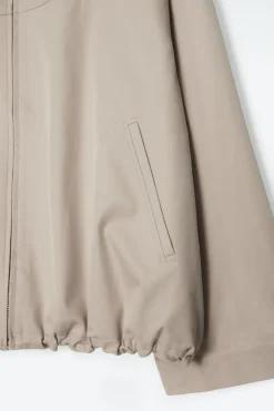 COS BUBBLE-HEM COTTON JACKET-Women Coats & Jackets