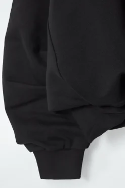 COS BUBBLE-HEM SWEATSHIRT-Women Tops