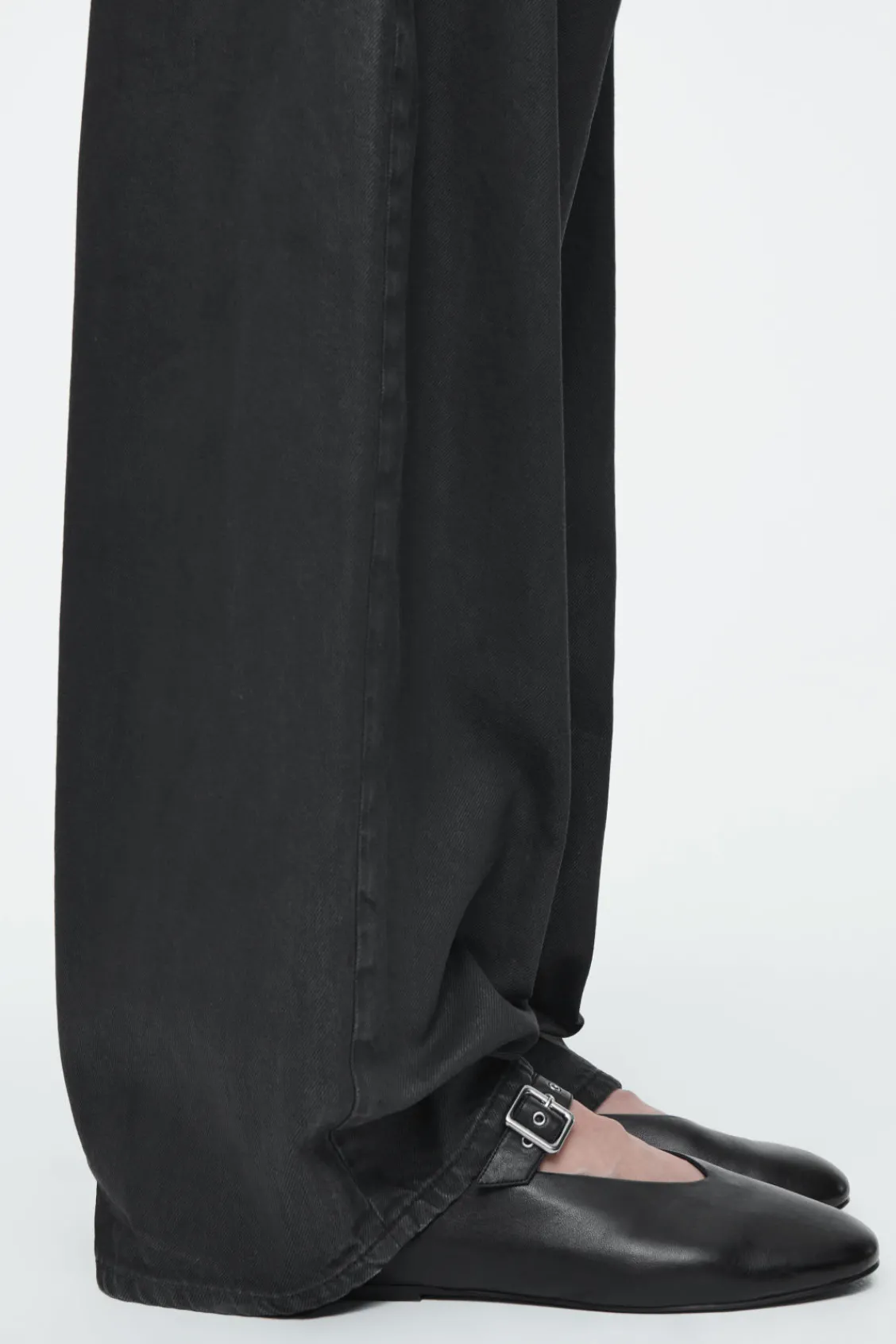 COS BUCKLED BALLET FLATS-Women Shoes