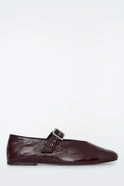 COS BUCKLED BALLET FLATS-Women Shoes
