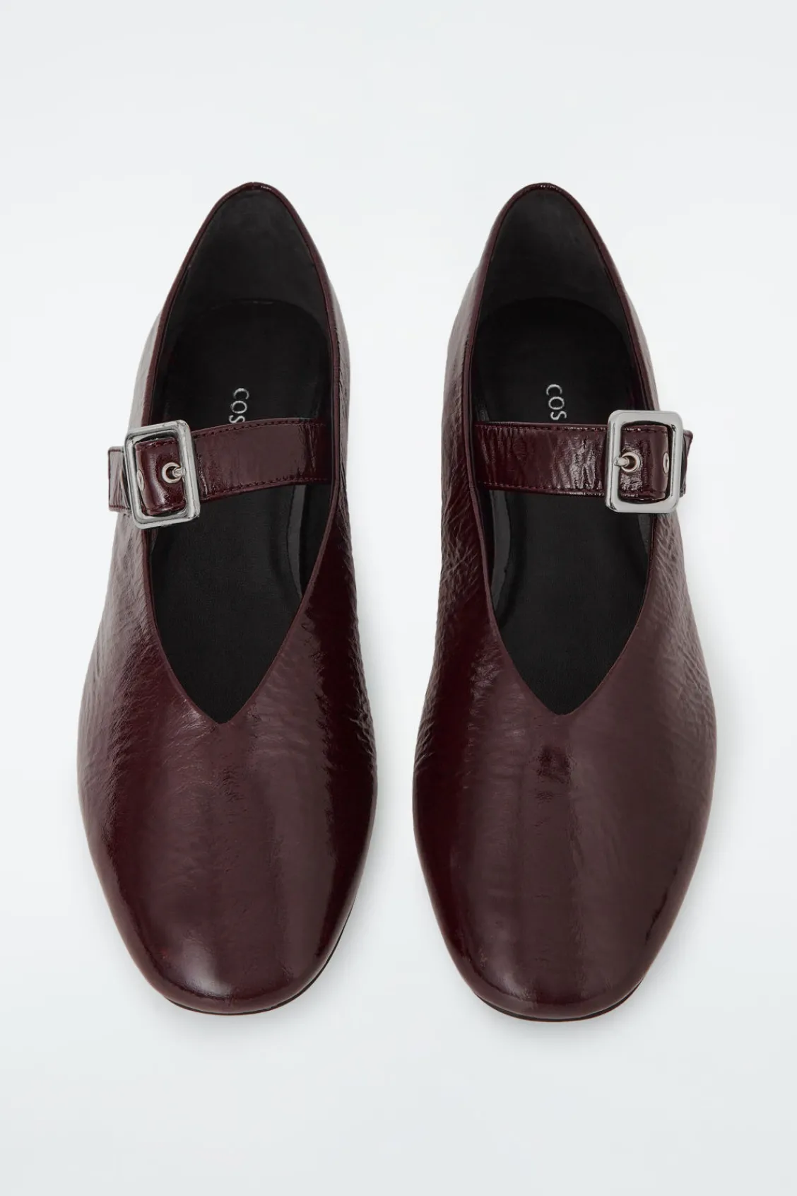 COS BUCKLED BALLET FLATS-Women Shoes