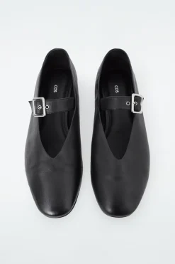 COS BUCKLED BALLET FLATS-Women Shoes