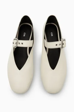 COS BUCKLED BALLET FLATS-Women Shoes