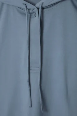 COS BUTTONED LIGHTWEIGHT JERSEY HOODIE-Women Tops