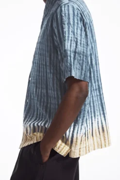 COS CAMP-COLLAR SHORT-SLEEVED SHIRT- Shirts
