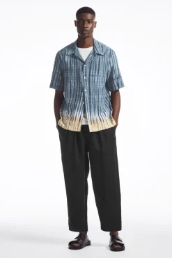 COS CAMP-COLLAR SHORT-SLEEVED SHIRT- Shirts