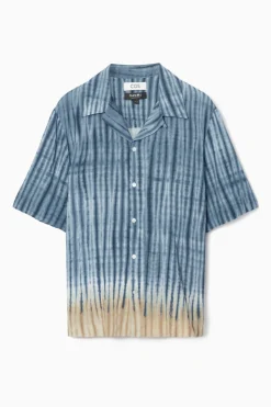 COS CAMP-COLLAR SHORT-SLEEVED SHIRT- Shirts