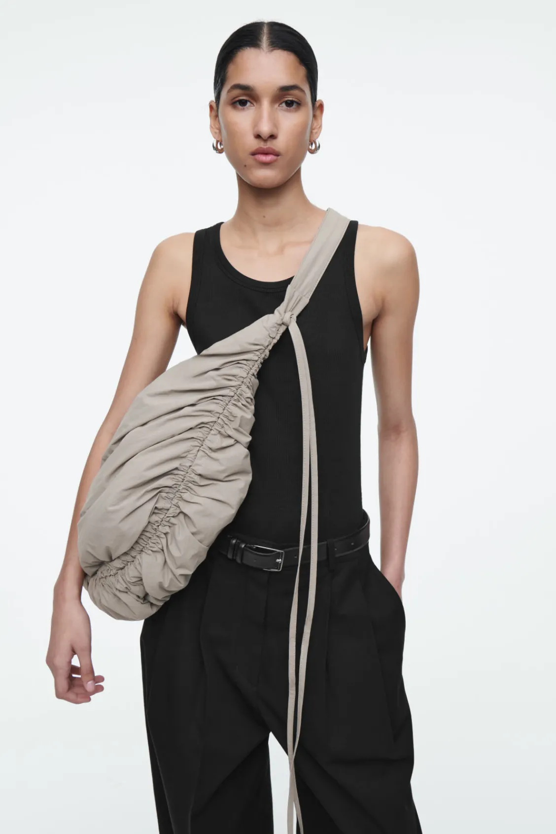 COS CANOPY OVERSIZED CROSSBODY - NYLON-Women Bags