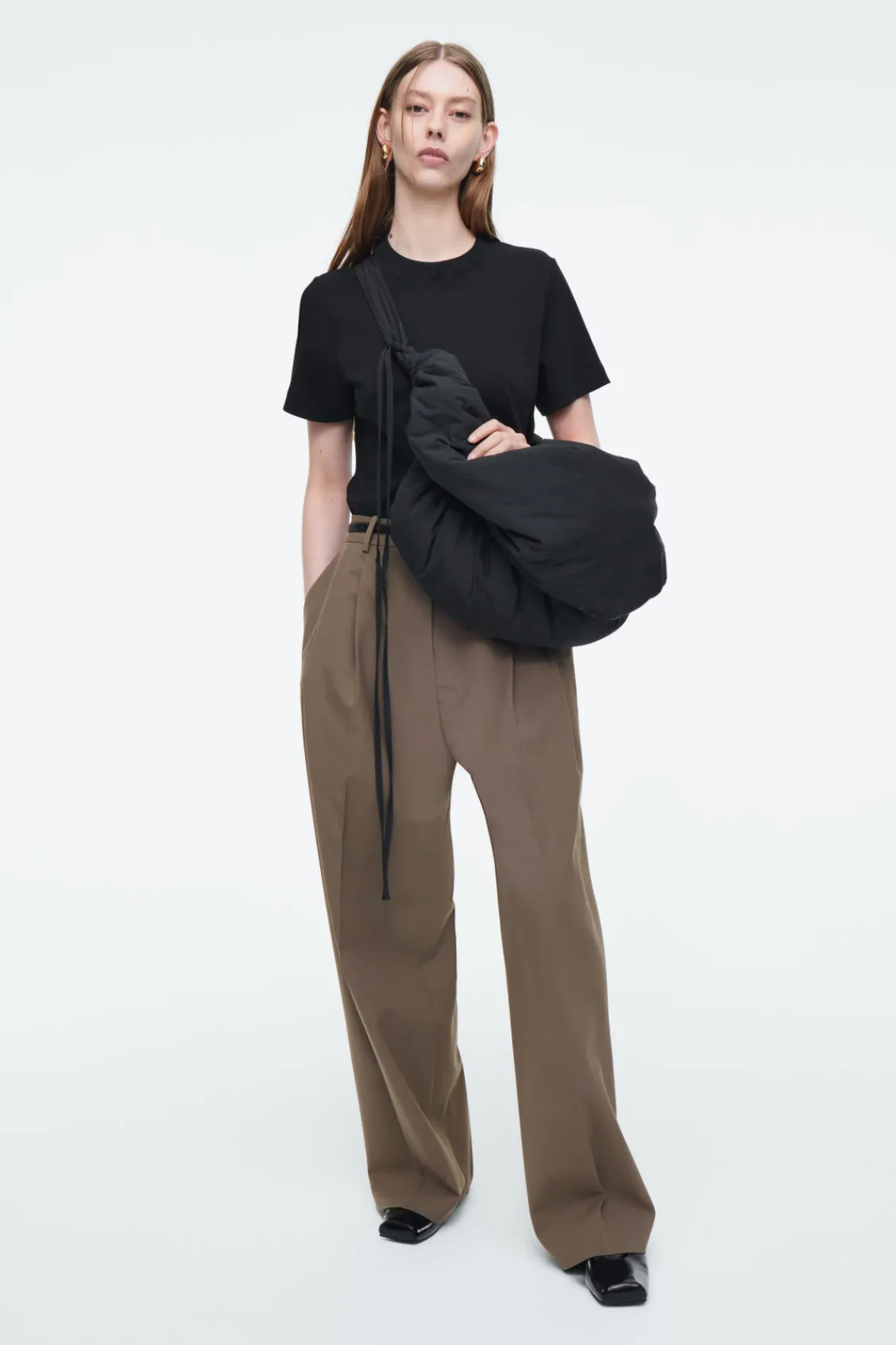 COS CANOPY OVERSIZED CROSSBODY - NYLON-Women Bags