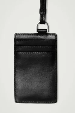 COS CARDHOLDER LANYARD - LEATHER- Bags & Wallets