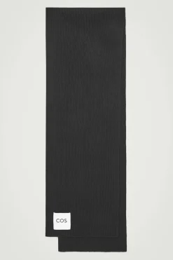 COS CASHMERE-BLEND SCARF-Women Hats & Scarves | Cashmere