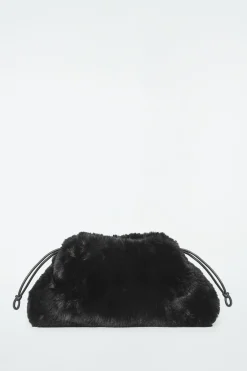 COS CAVATELLI CLUTCH - FAUX FUR-Women Bags