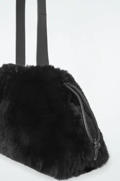 COS CAVATELLI CLUTCH - FAUX FUR-Women Bags