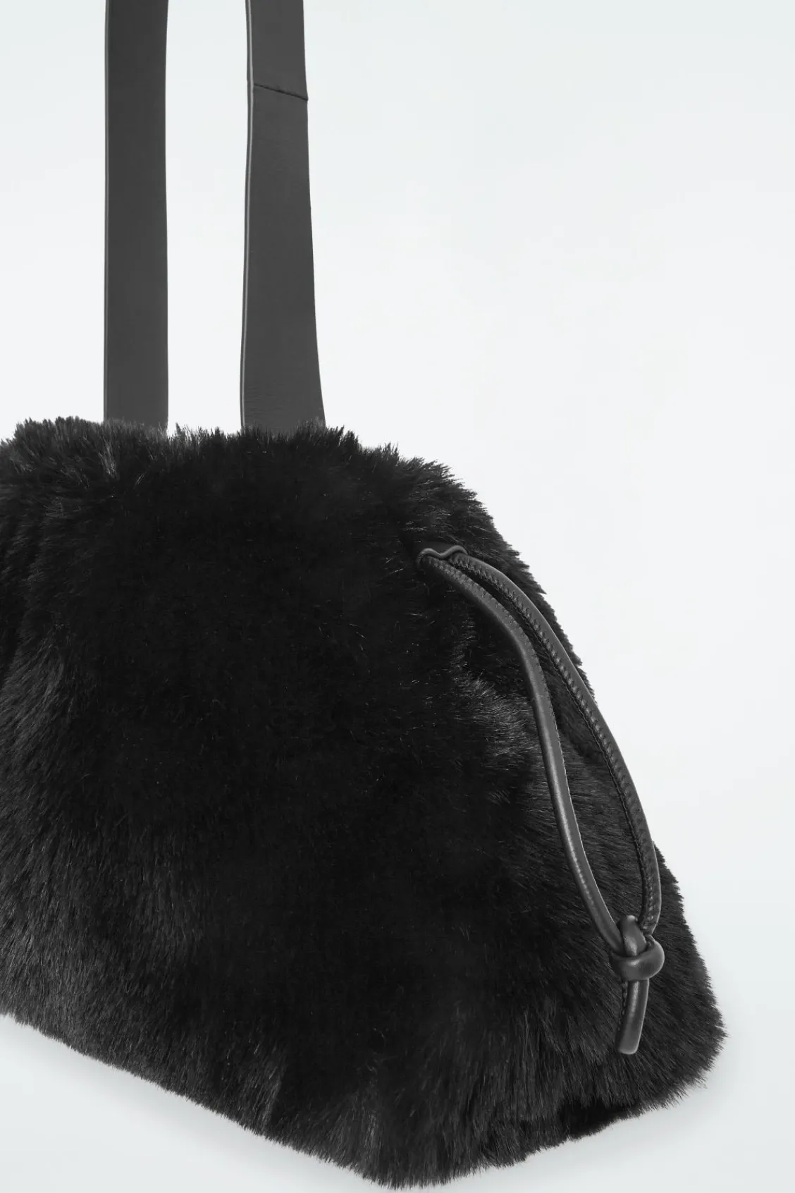 COS CAVATELLI CLUTCH - FAUX FUR-Women Bags