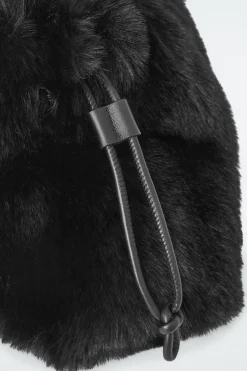 COS CAVATELLI CLUTCH - FAUX FUR-Women Bags