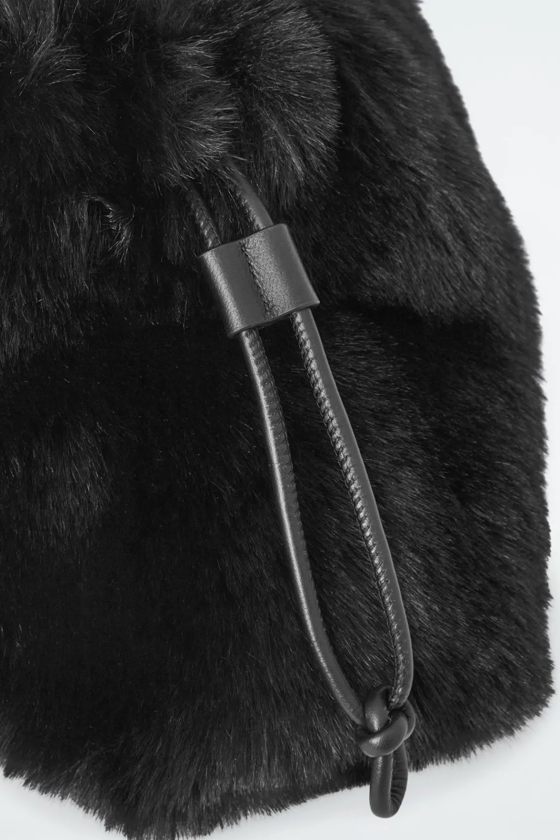 COS CAVATELLI CLUTCH - FAUX FUR-Women Bags
