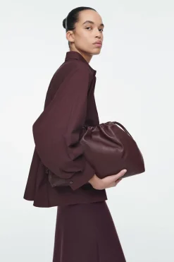 COS CAVATELLI CLUTCH - LEATHER-Women Bags
