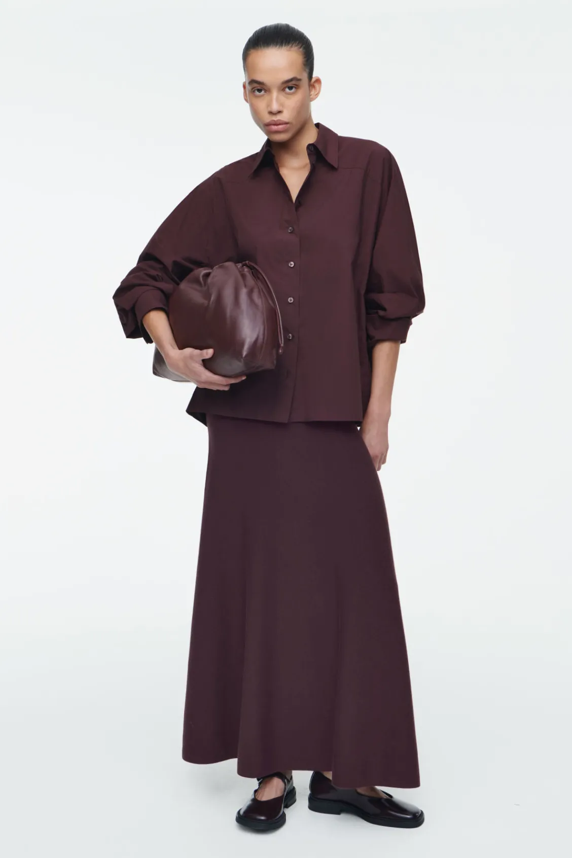 COS CAVATELLI CLUTCH - LEATHER-Women Bags