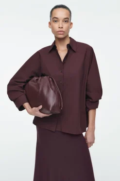 COS CAVATELLI CLUTCH - LEATHER-Women Bags