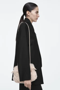 COS CAVATELLI MINI CLUTCH - FAUX FUR-Women Bags