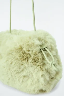 COS CAVATELLI MINI CLUTCH - FAUX FUR-Women Bags