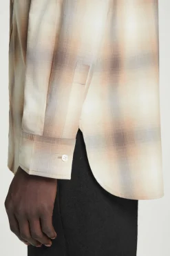 COS CHECKED COTTON SHIRT- Shirts