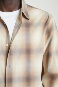 COS CHECKED COTTON SHIRT- Shirts