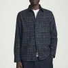 COS CHECKED WOOL OVERSHIRT- Shirts