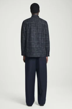 COS CHECKED WOOL OVERSHIRT- Shirts