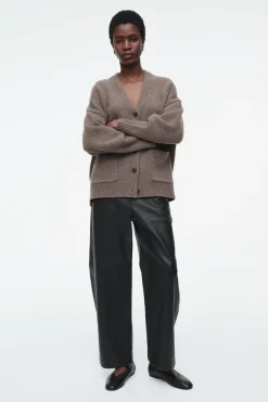 COS CHUNKY CASHMERE-BLEND CARDIGAN-Women Cashmere | Sweaters & Cardigans
