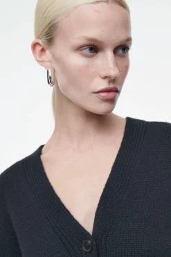 COS CHUNKY CASHMERE-BLEND CARDIGAN-Women Cashmere | Sweaters & Cardigans