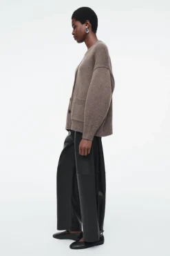 COS CHUNKY CASHMERE-BLEND CARDIGAN-Women Cashmere | Sweaters & Cardigans