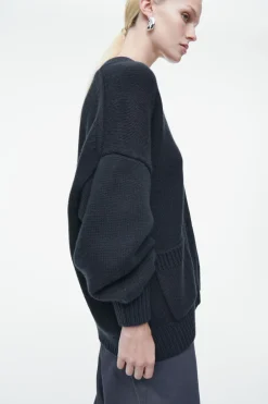 COS CHUNKY CASHMERE-BLEND CARDIGAN-Women Cashmere | Sweaters & Cardigans