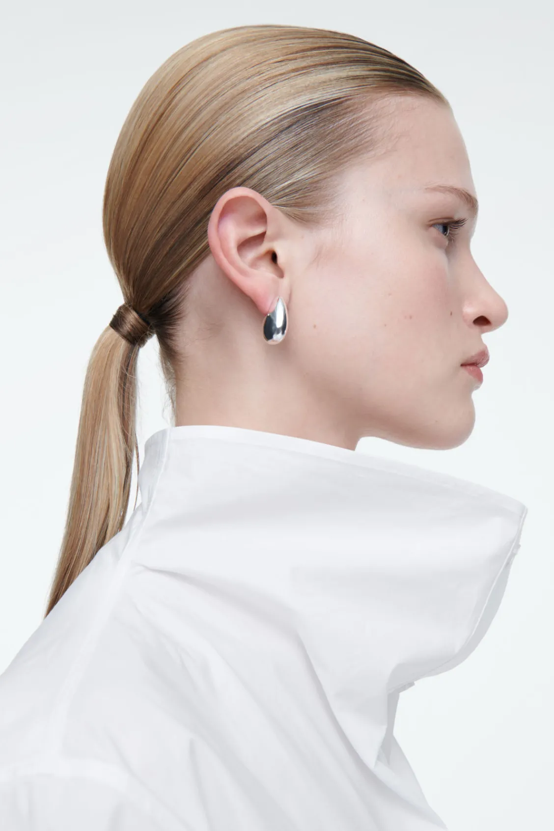 COS CHUNKY DROPLET EARRINGS-Women Jewelry