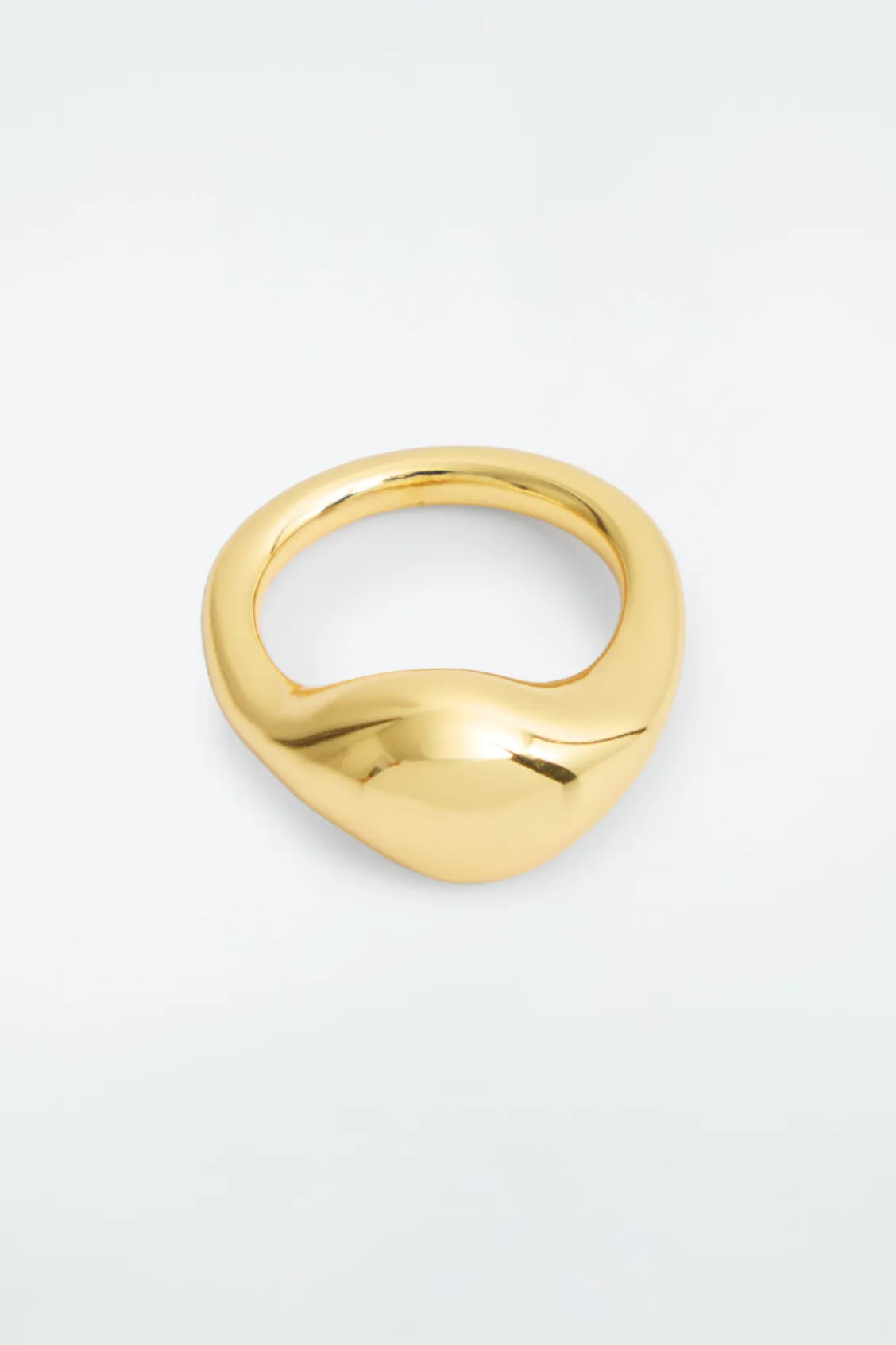 COS CHUNKY DROPLET PINKY RING-Women Jewelry