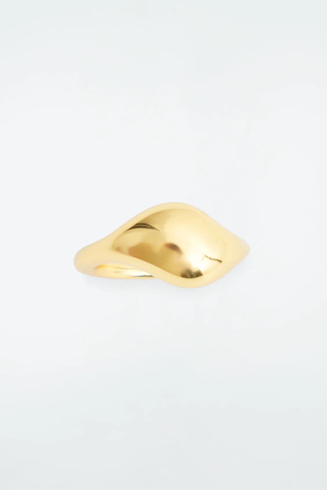 COS CHUNKY DROPLET PINKY RING-Women Jewelry