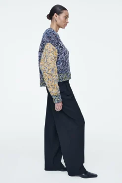 COS CHUNKY HAND-KNIT WOOL JUMPER-Women Sweaters & Cardigans