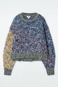COS CHUNKY HAND-KNIT WOOL JUMPER-Women Sweaters & Cardigans