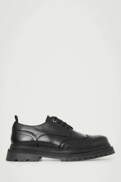 COS CHUNKY LEATHER DERBY BROGUES- Shoes
