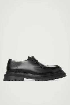 COS CHUNKY LEATHER DERBY SHOES- Shoes