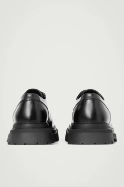 COS CHUNKY LEATHER DERBY SHOES- Shoes