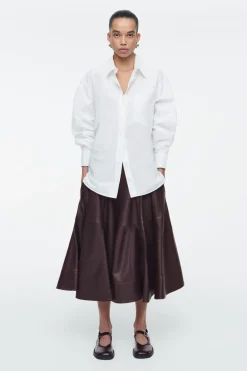 COS CHUNKY LEATHER MARY-JANE SHOES-Women Shoes