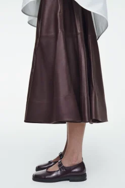 COS CHUNKY LEATHER MARY-JANE SHOES-Women Shoes