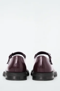 COS CHUNKY LEATHER MARY-JANE SHOES-Women Shoes