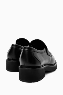 COS CHUNKY LEATHER PENNY LOAFERS-Women Shoes