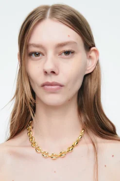 COS CHUNKY MARINER-CHAIN NECKLACE-Women Jewelry