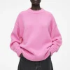 COS CHUNKY PURE CASHMERE CREW-NECK SWEATER-Women Cashmere | Sweaters & Cardigans
